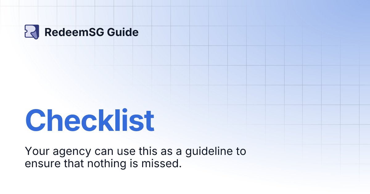checklist-redeemsg-guide